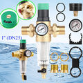 Rückspülfilter mit Manometer Druckminderer Feinfilter Wasserfilter Vorfilter DHL
