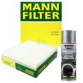 MANN-FILTER Paket + Presto Klima-Reiniger für Opel Meriva MK I A