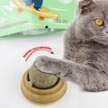 1/2/3 Stück Natürliche Katzenminze Katze Wand Stick-on Ball Spielzeug Leckereien Gesund Natürlich GBest