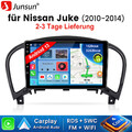 Für Nissan Juke J15 2010-2016 Autoradio Android 14 GPS Navi WIFI FM RDS SWC DAB+