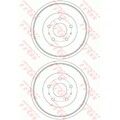 2X TRW BREMSTROMMELN HINTEN PASSEND FÜR FORD FOCUS LINKS+RECHTS | DB4427