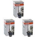 3x OSRAM CLASSIC D2S 4500 K XENARC Brenner Glühbirne Birne