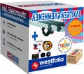 Westfalia AHK für Audi A3 Fließheck 03-08 vertikal abnehmbar + 7-pol ES ABE