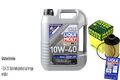 INSPEKTIONSKIT FILTER LIQUI MOLY ÖL 5L 10W-40 für Suzuki SX4 GY 1.9 DDiS 4x4