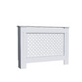 Heizkörperverkleidung Heizkörperabdeckung Heizkörper Verkleidung Weiß MDF 112cm