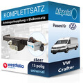 WESTFALIA Anhängekupplung starr und E-Satz 13polig für VW Crafter 06- Neuware