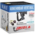 Anhängerkupplung vert. abnehmbar für Citroen C4 Aircross 12-17 13pol spezifisch