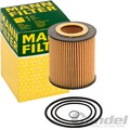 MANN ÖLFILTER HU711/2X passend für 2.3+2.5 MAZDA 3 (BK) 6 (GG,GY) CX-7 MPV II