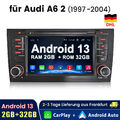 Für Audi A6 S6 Avant RS6 7"Autoradio Android 13 CarPlay GPS Navi WIFI DAB 2+32GB