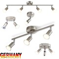 Deckenstrahler Spotleuchte 1-4 flammig Schwenkbar Strahler LED GU10 Wandleuchte