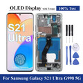 For Samsung Galaxy S21 Ultra G998 5G OLED LCD Display Bildschirm Touch Digitizer