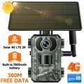 Campark 4G LTE Wildkamera 15MP 2.5K Kamera EU SIM Karte Solarpanel Jagdkamera DE