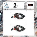 2x ORIGINAL® Maxgear Sensor, Raddrehzahl Vorne, Links, Rechts für VW Passat