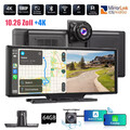 10.26'' Touchscreen Wireless Apple CarPlay Autoradio GPS Navi FM BT SD & Kamera