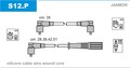 JANMOR Zündleitungssatz S12.P für SKODA FELICIA 6U1 6UF 6U5 Silikon 1 2 Pick up