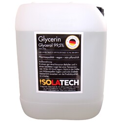 Glycerin 99,5% Pharma Pflanzlich Glyzerin Glycerol DAB CAS 56-81-5 USP/FCC/EPHergestellt in Deutschland Glyzerin Glycerol E422