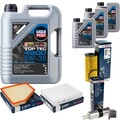 BOSCH Inspektionspake 8 L LIQUI MOLY Top Tec 4600 5W-30 für BMW 1er F20 2
