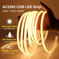 230V COB Neon LED Strip Streifen Flex Wasserdicht Schlauch diffus Lichtschlauch