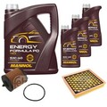 FEBI BILSTEIN Inspektionspaket 8L MANNOL Energy Formula PD 5W-40 für Opel