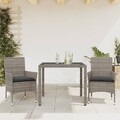 Gartenmöbel Essgruppe Gartengarnitur Sitzgruppe Gartenset Poly Rattan vidaXL