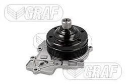 Wasserpumpe PA1264 GRAF für MERCEDES-BENZ SPRINTER 3,5-t Pritsche/Fahrgestell