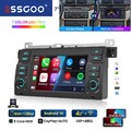 6+128GB Autoradio GPS DSP AM 8-Kern Android 14 Carplay Für BMW 3er Rover 75 KAM