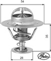 Gates TH00782G1 Thermostat für Kühlmittel Thermostat Kühlmittel 