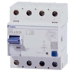 Doepke FI-Schalter DFS4 040 #09134998HD IP20 Fehlerstrom-Schutzschalter