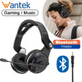 Kabello Kopfhörer mit mikrofon Bluetooth 3D Audio Faltbares Gaming Musik Headset