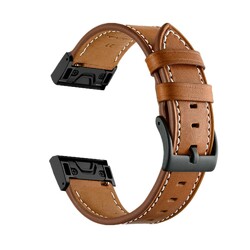 Quick Fit Leder Armband Für Garmin Fenix E 8 7 7X 6 6X Pro 5 5X 3 HR Enduro 3 2