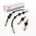 4x Bremsschlauch Bremsleitung Vorderachse Hinterachse für VW POLO CLASSIC 6K