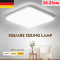 25cm LED Deckenlampe Dimmbar Deckenleuchte Eckig Wohnzimmer Schlafzimmer Lampe