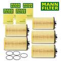 5X MANN FILTER HU612/5X ÖLFILTER FÜR OPEL ASTRA ADAM CORSA D CHEVROLET 55594651