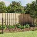 Maschendrahtzaun mit Erdspielen Gartenzaun Gitterzaun 10m 25m