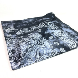 BANDANA KOPFTUCH 100% Baumwolle HALSTUCH Dollar Totenkopf Bandanas schwarz rosa