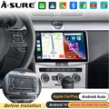 10.1" 2+32G Android 14 Autoradio Carplay FM GPS Navi für VW Passat B7 Magotan CC