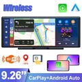 9.26" Wireless Apple CarPlay Tragbarer Autoradio Android Auto Siri&Google GPS FM