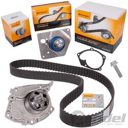 CONTITECH ZAHNRIEMEN-SATZ+WAPU passend für OPEL MOVANO RENAULT LAGUNA 1.9DTI dCi