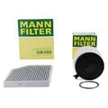 MANN Innenraum + Luftfilter für AUDI A4 (B8) A5 (8T 8F) Q5 (8RB) 2.7/3.0/SQ5 TDI