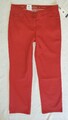 RAPHAELA by BRAX  PATTI Straight Damen Jeans Slim Fit Gr. 42-48 L30 rot  NEU
