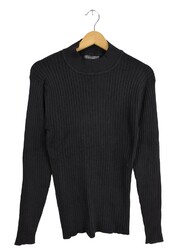 PRIMARK Feinstrickpullover Damen Pullover Gr. DE 48 schwarz Casual-Look