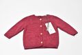 bellybutton Strickjacke 1/1 Arm Größe 50/56 Mädchen beere neu Baumwolle
