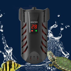 Digital Aquarium Thermostat Heizung Aquarium Heizstab mit Saugnapf (200W)