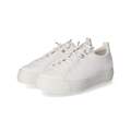 Paul Green Schuhe Low Sneaker Weiß Plateau Leder