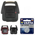 Autoschlüssel Gehäuse +BATTERIE passend für Opel Astra Corsa Meriva Omega Zafira