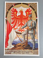 Alte patriotische Postkarte 1WK MSM ungelaufen 100% zeitgenössisches ORIGINAL!