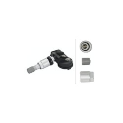 Radsensor, Reifendruck-Kontrollsystem HELLA 6PP 358 139-341 für FIAT MAZDA