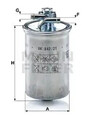 Kraftstofffilter Leitungsfilter WK 842/21 x MANN-FILTER für AUDI A4 B7 A6 C6