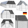 Hühnerstall Käfige Kleintierstall - Freilaufgehege mit PE Dach für Geflügel 2022