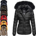 Navahoo warme Damen Winter Jacke Parka Mantel Stepp Kurzjacke gefüttert B832 NEU